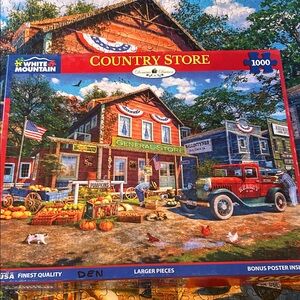 White Mountain Country Store Puzzle 1000 piece